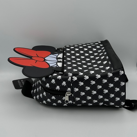 Disney Loungefly Minnie Mouse Mini Backpack - Picture 8 of 10